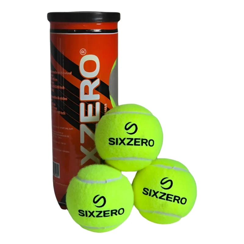 TARRO PELOTAS PADEL DRB SIXZERO CLASSIC 3 UNID - 1