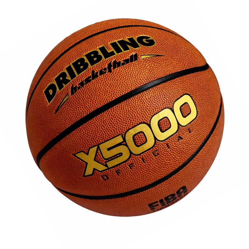 BALÓN BASKETBALL DRB BASQUETBOL X5000 N° 7 CUERO PU - 2