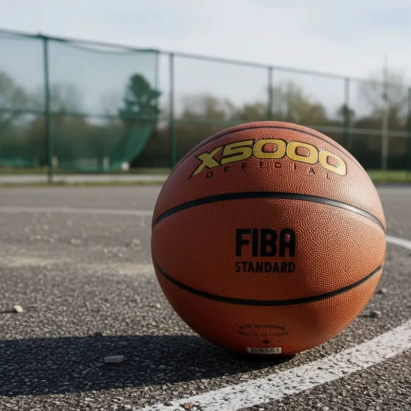 BALÓN BASKETBALL DRB BASQUETBOL X5000 N° 7 CUERO PU - 6