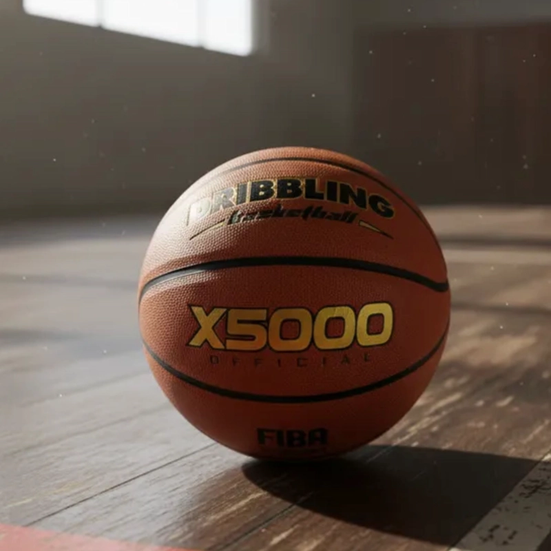 BALÓN BASKETBALL DRB BASQUETBOL X5000 N° 7 CUERO PU - 7