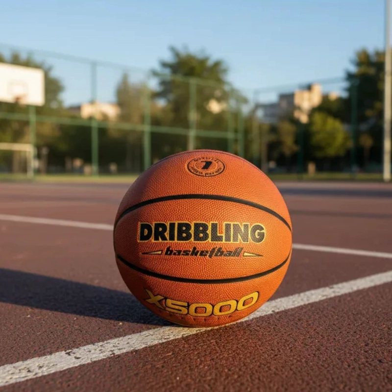 BALÓN BASKETBALL DRB BASQUETBOL X5000 N° 7 CUERO PU - 8