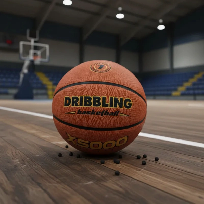 BALÓN BASKETBALL DRB BASQUETBOL X5000 N° 7 CUERO PU - 9