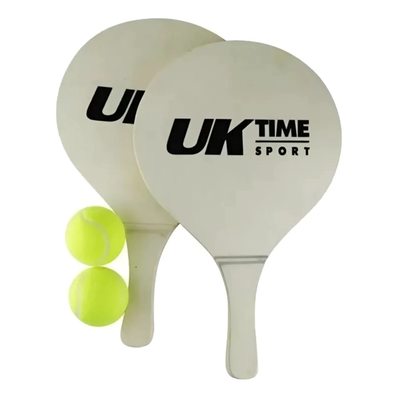 PALETAS PLAYA UK TIME PAR CON 2 PELOTAS BEACH TENIS - 2