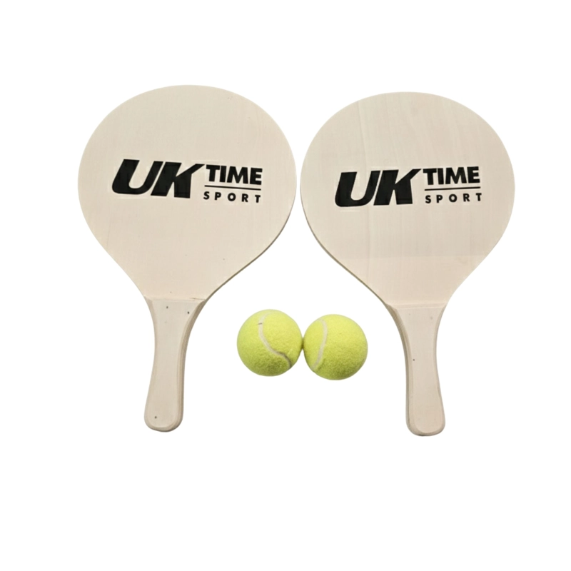 PALETAS PLAYA UK TIME PAR CON 2 PELOTAS BEACH TENIS - 8
