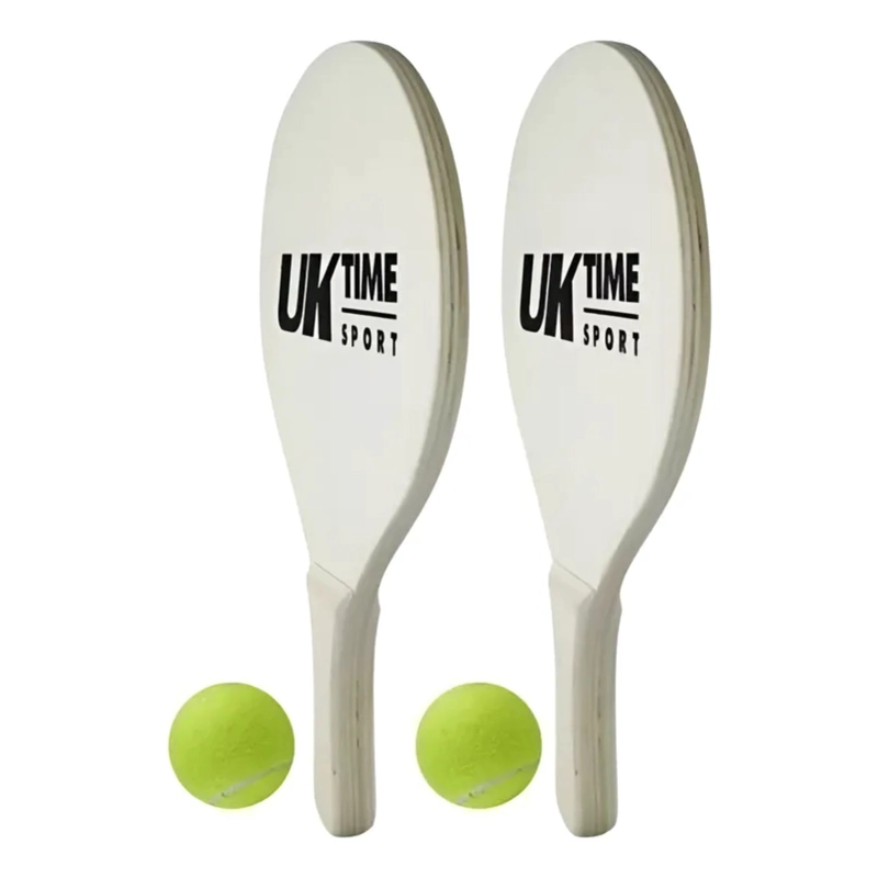 PALETAS PLAYA UK TIME PAR CON 2 PELOTAS BEACH TENIS - 9