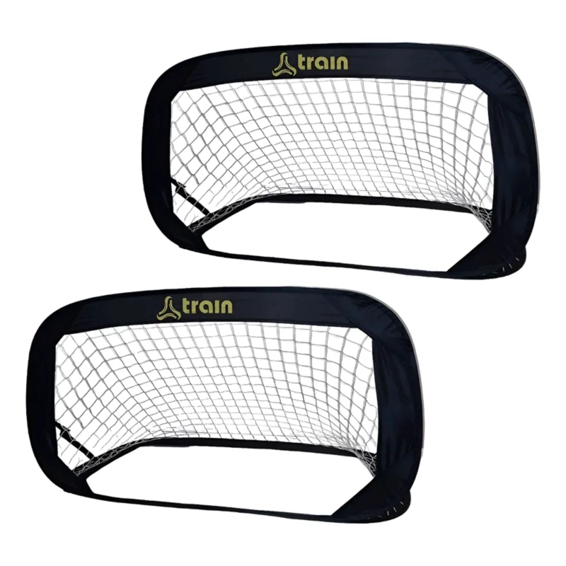 SET 2 ARCOS TRAIN FIBRA DE VIDRIO DE FÚTBOL PLEGABLES CON FUNDA (122X66 CM) - 2