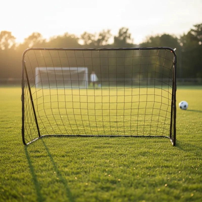 ARCO DE FUTBOL UK TIME ACERO ARMABLE TRAIN CON RED Y ESTACAS 183X122X61CM - 5