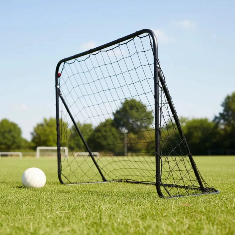 ARCO DE FUTBOL UK TIME ACERO ARMABLE TRAIN CON RED Y ESTACAS 183X122X61CM - 6