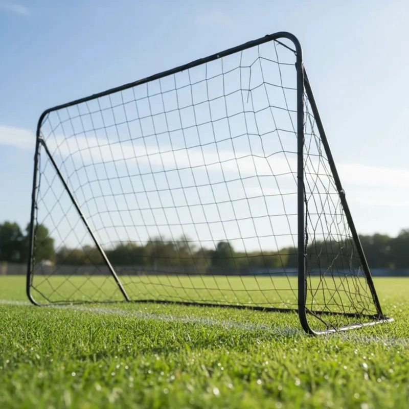 ARCO DE FUTBOL UK TIME ACERO ARMABLE TRAIN CON RED Y ESTACAS 183X122X61CM - 7