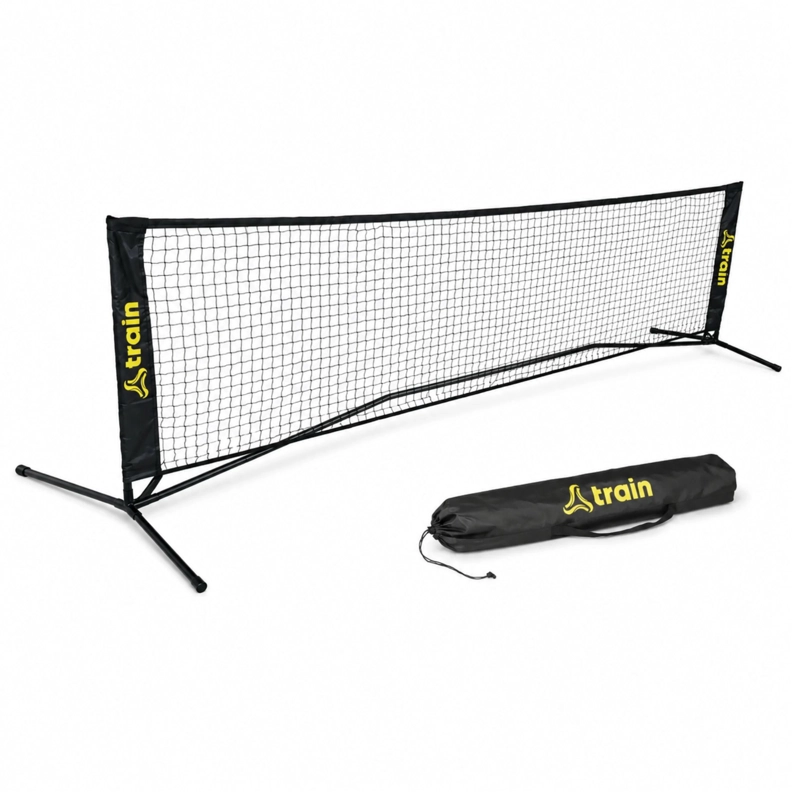 RED FUTBOL TENIS BADMINTON TRAIN ACERO CON BOLSOY SOPORTE - 2