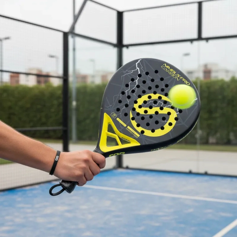 PALA PADEL DRB FIBRA DE CARBONO NIMBUS PRO 38MM SIXZERO - 7