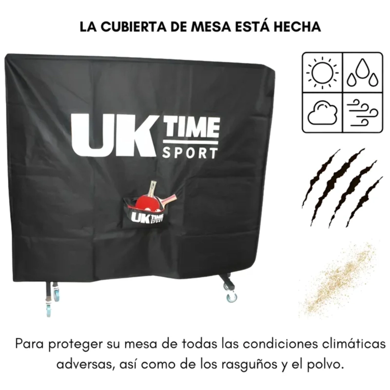 FUNDA MESA DE PING PONG UK TIME PVC 32 CM X 45 CM IMPERMEABLE ALTA DENSIDAD - 4