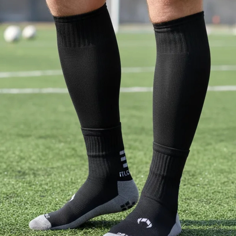 MEDIA CALCETA FUTBOL SIN PIE FORCE COMPRESION 49CM - 9