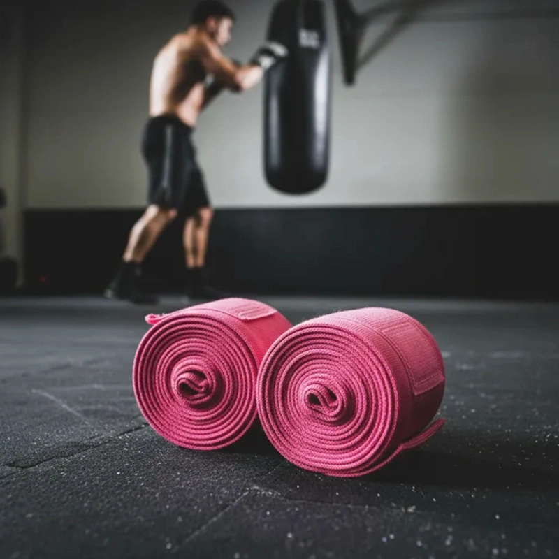 VENDAS BOXEO 4.5 METROS PAR SEMI ELASTICAS MMA MUAY THAI - 6