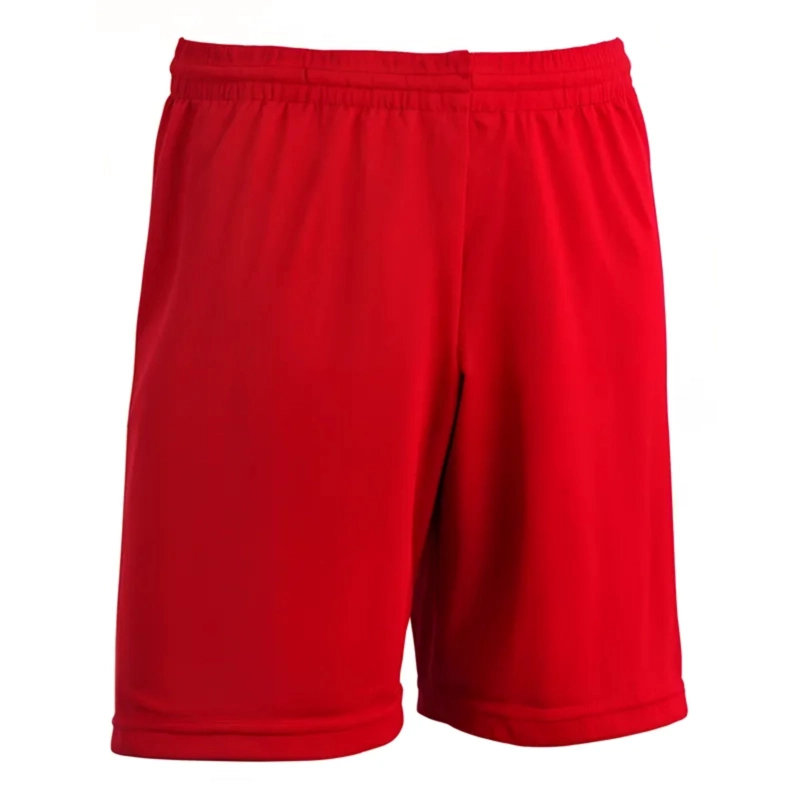 SHORT FUTBOL  ROJO LISO ENTRENAMIENTO COLEGIO - 1