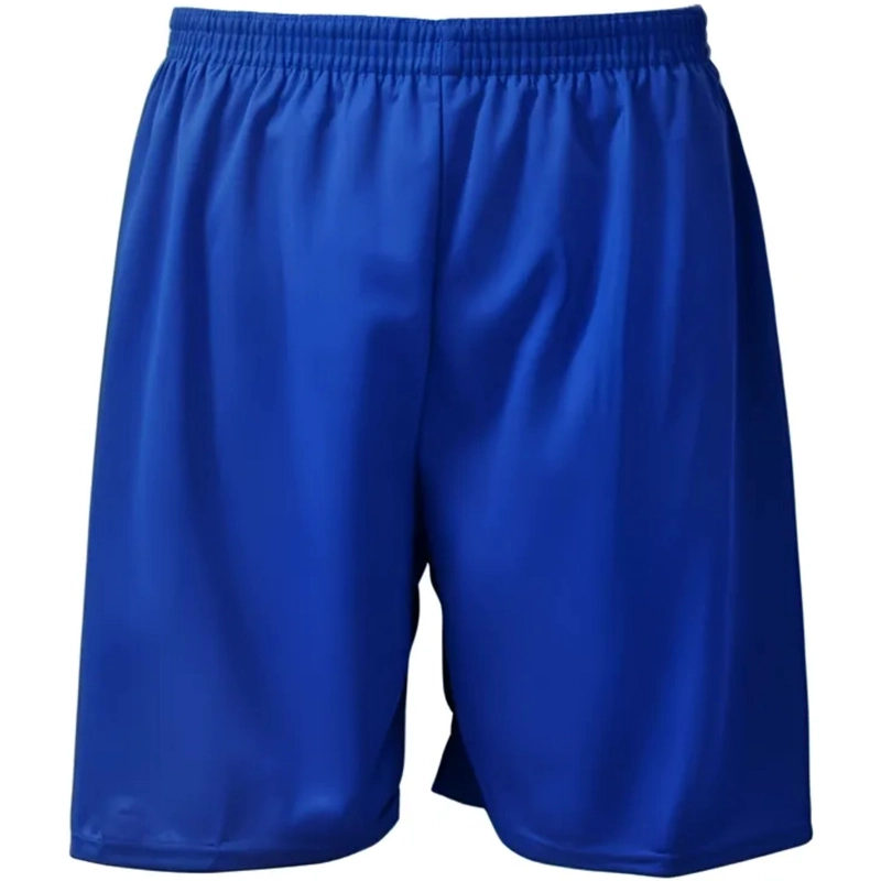 SHORT DE FUTBOL NIÑO DRB AZUL LISO - 1