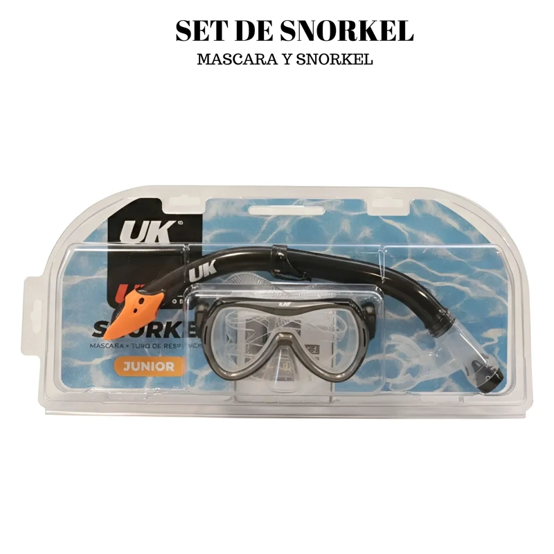 SET UK TIME MÁSCARA BUCEO + SNORKEL JUNIOR UKTIME - 9