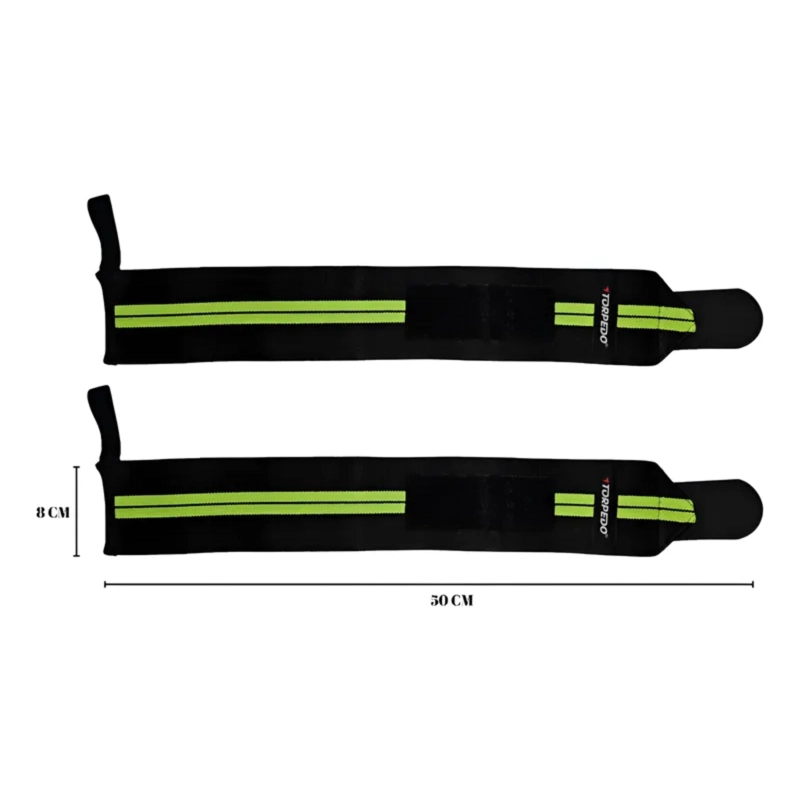 PAR MUÑEQUERA TORPEDO 0.12 KG DEPORTIVA ELÁSTICA AJUSTABLE CROSSFIT GYM - 4