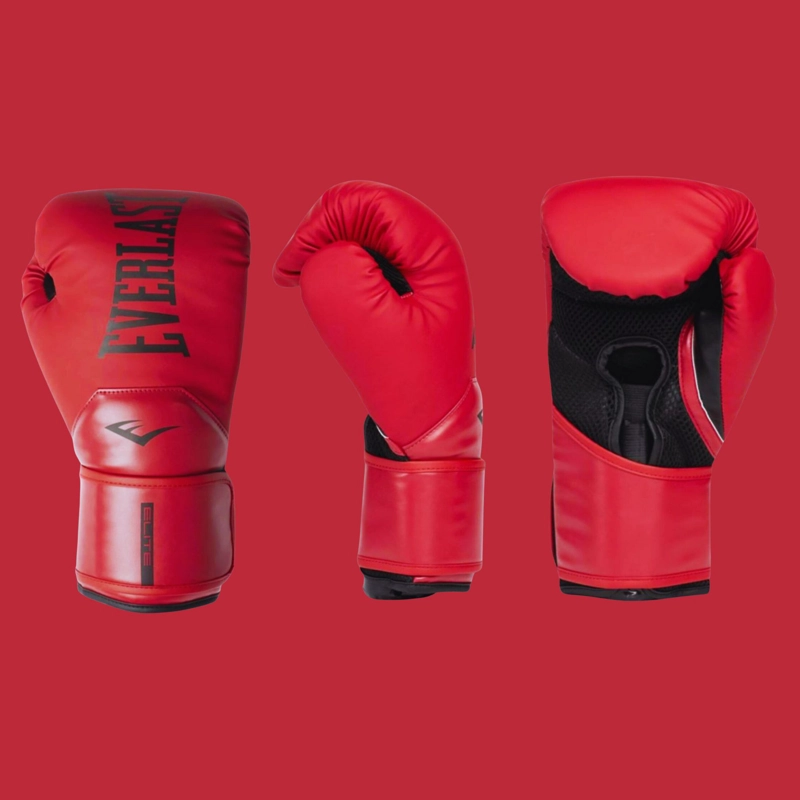 GUANTES BOXEO CUERO / POLIURETANO EVERLAST PROSTYLE ELITE V2 TRN ROJO - 4
