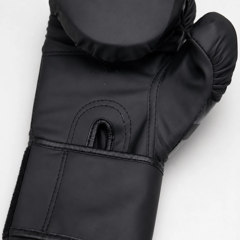 GUANTES BOXEO KICKBOXING 12 14 OZ NEGRO VELCRO UNISEX - 2