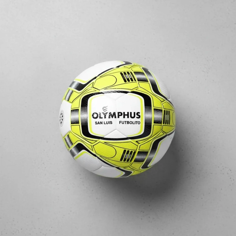 BALON FUTBOL OLYMPHUS FUTBOLITO BABY N°4 SAN LUIS BOTE MEDIO - 8