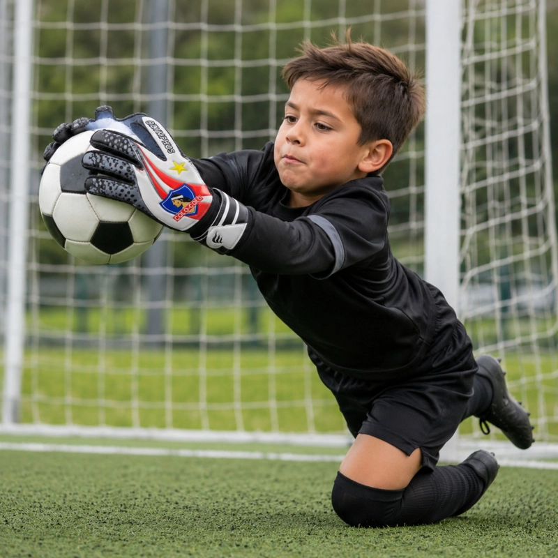GUANTES DE ARQUERO OLYMPHUS COLO-COLO JUNIOR - 5