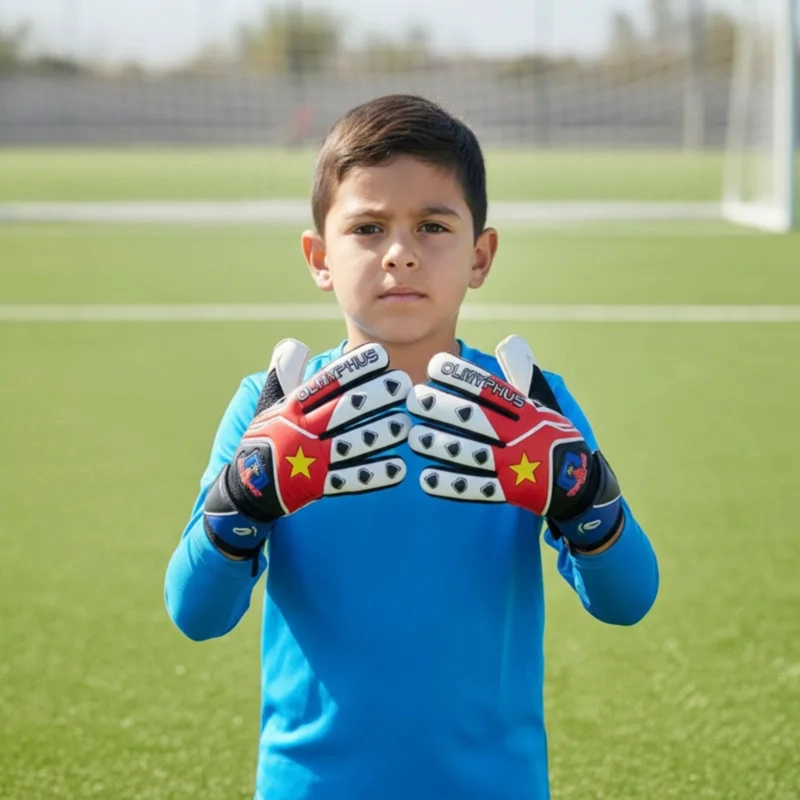 GUANTES DE ARQUERO OLYMPHUS COLO-COLO JUNIOR - 8