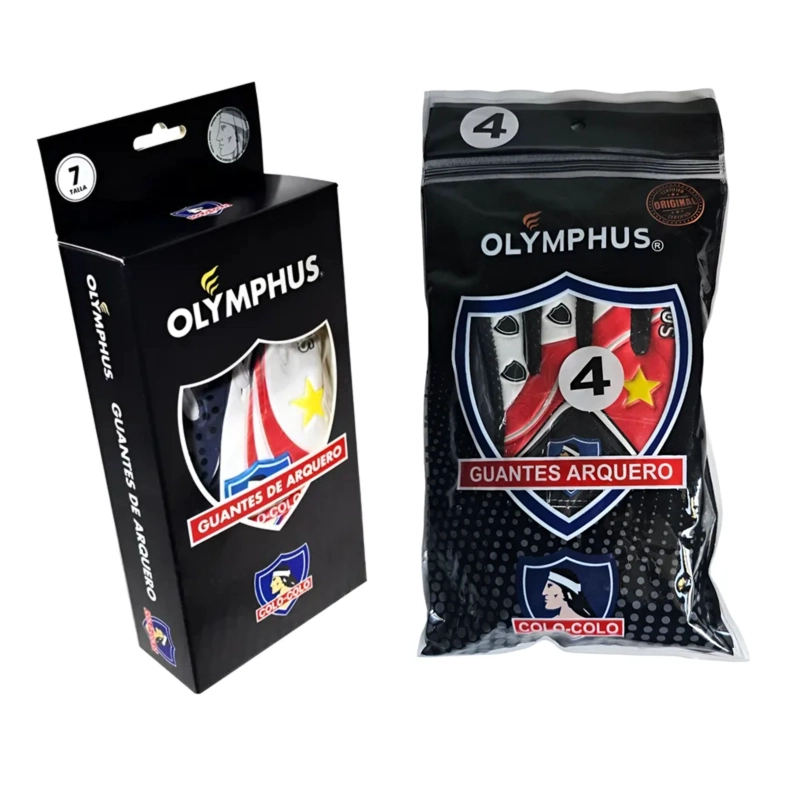 GUANTES DE ARQUERO OLYMPHUS COLO-COLO JUNIOR - 9