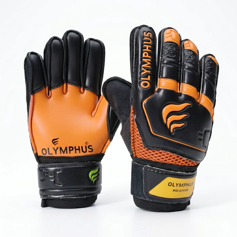 GUANTES ARQUERO OLYMPHUS PORTERO INFANTIL CON FERULAS RIO - 1
