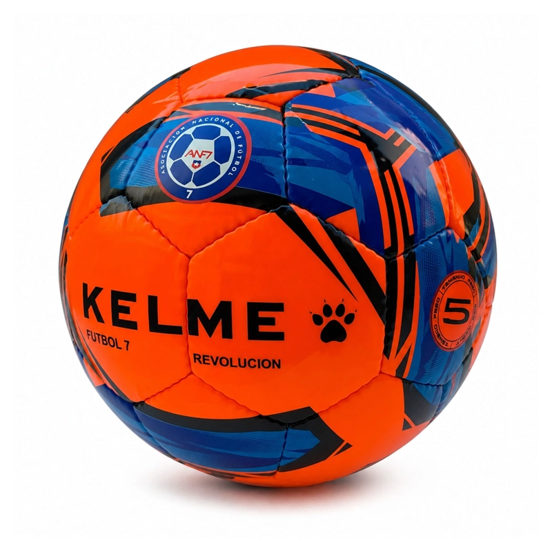 BALÓN FUTBOL KELME 7 REVOLUCIÓN LOGO ANF7 N°5 BOTE BAJO - 2