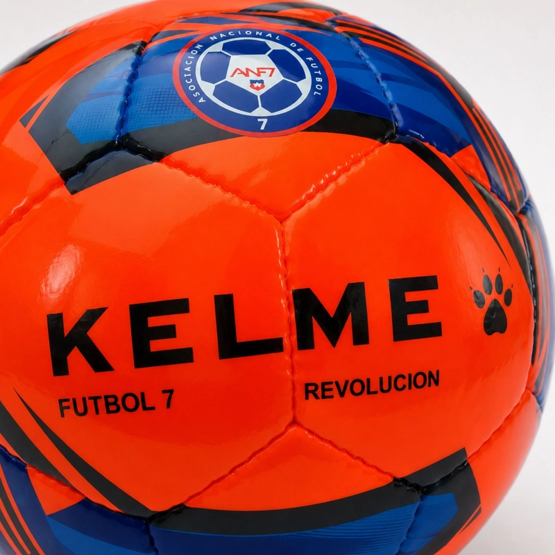 BALÓN FUTBOL KELME 7 REVOLUCIÓN LOGO ANF7 N°5 BOTE BAJO - 7