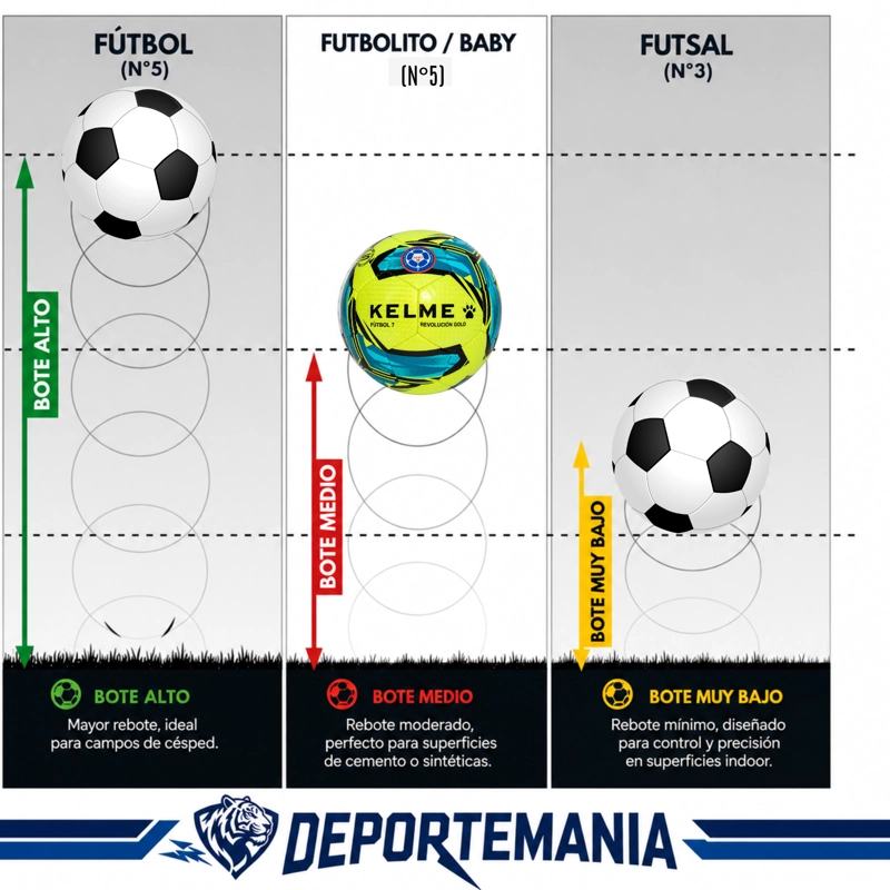 BALÓN FUTBOL KELME 7/ITO REVOLUCION GOLD Nº5 BOTE BAJO - 3