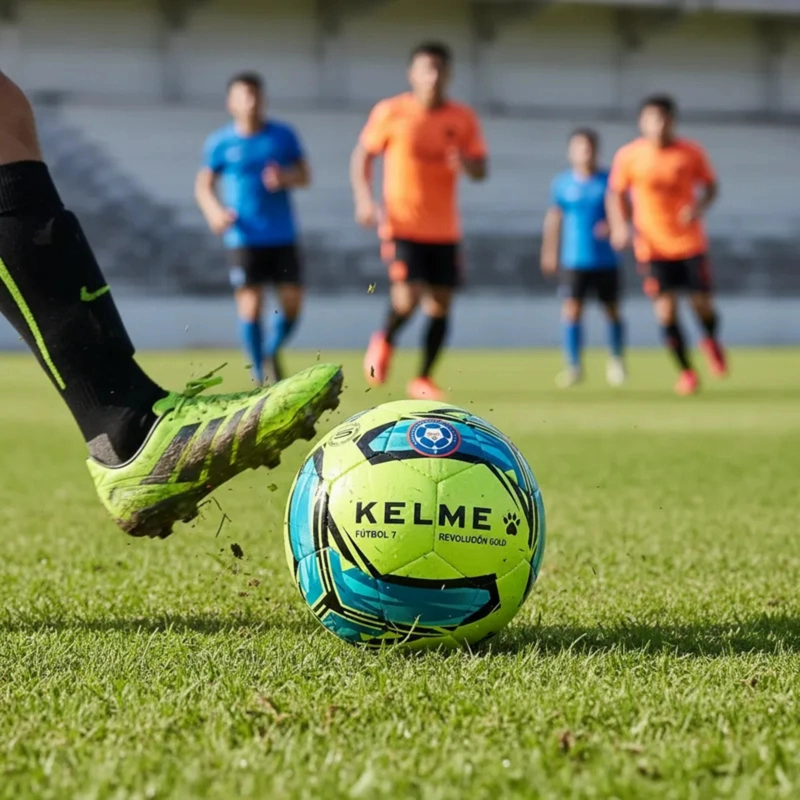 BALÓN FUTBOL KELME 7/ITO REVOLUCION GOLD Nº5 BOTE BAJO - 8