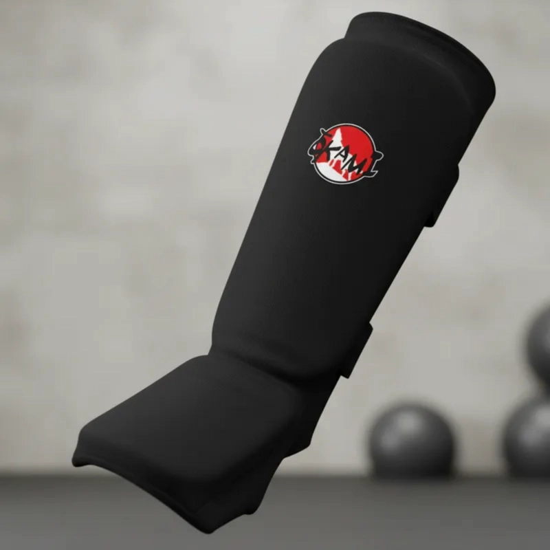CANILLERA TAEKWONDO/ARTES MARCIALES ALGODÓN OKAMI CON EMPEINERA ELASTICADO - 4