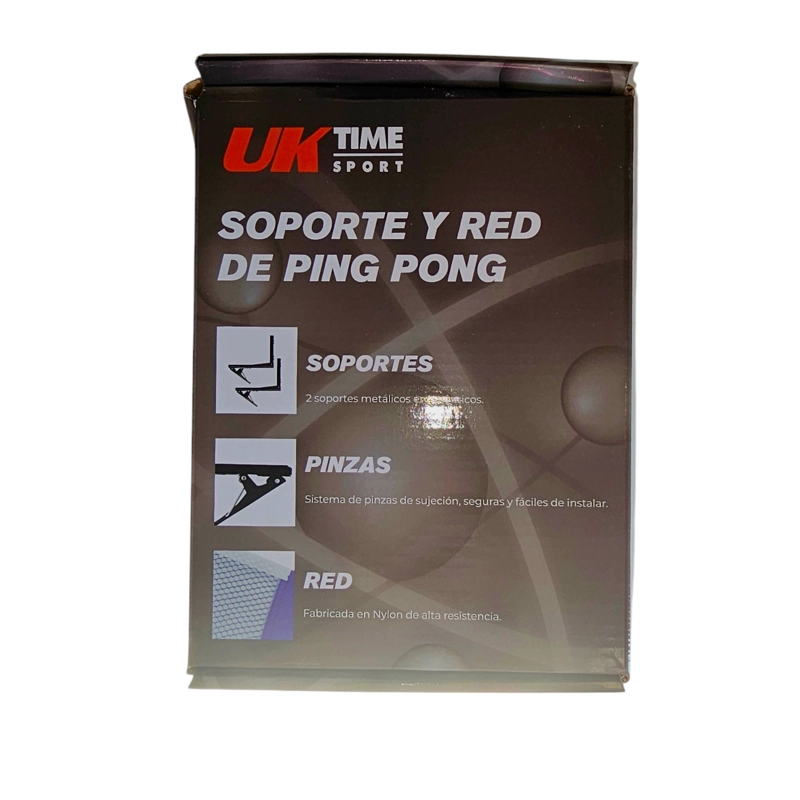 RED MALLA UK TIME ACERO CON SOPORTE PARA MESA PING PONG UKTIME - 9