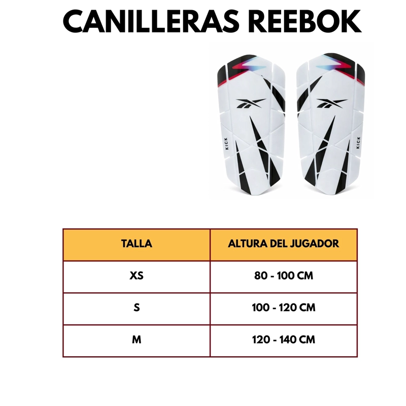 CANILLERA FÚTBOL REEBOK NANO KICK - 2