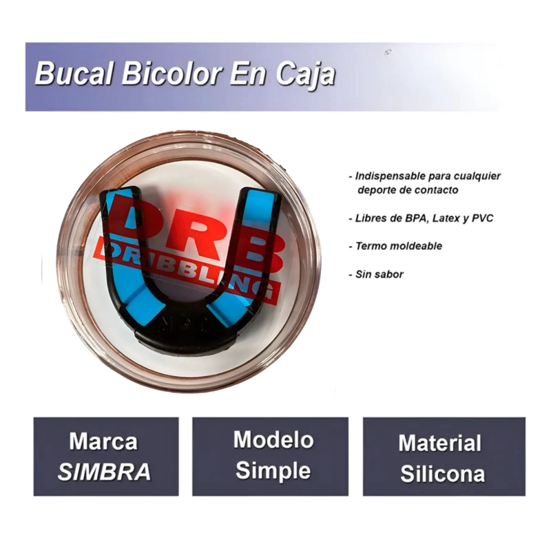 PROTECTOR BUCAL JUNIOR DRB TERMOMOLDEABLE CON ESTUCHE - 5