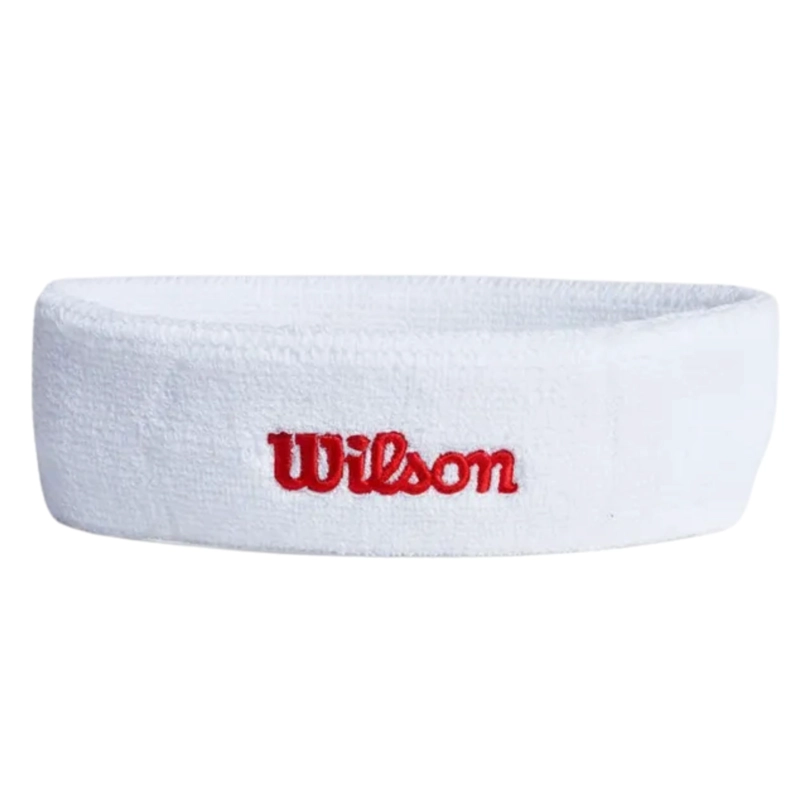CINTILLO DEPORTIVO TENIS WILSON ALGODÓN MULTIUSO AJUSTABLE ELÁSTICO - 1