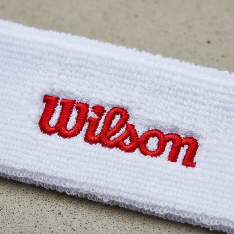CINTILLO DEPORTIVO TENIS WILSON ALGODÓN MULTIUSO AJUSTABLE ELÁSTICO - 3