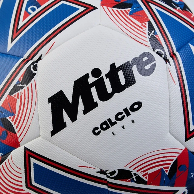 BALON FUTBOL MITRE CALCIO EVO N°5 BLANCO HYPERSEAM - 4