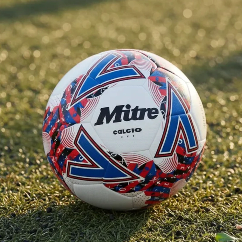 BALON FUTBOL MITRE CALCIO EVO N°5 BLANCO HYPERSEAM - 8