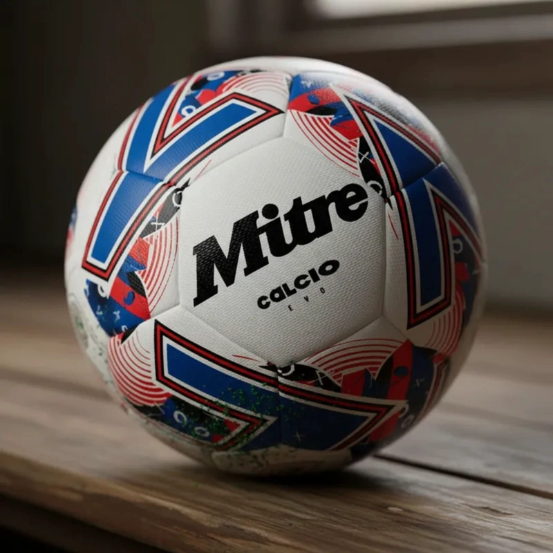 BALON FUTBOL MITRE CALCIO EVO N°5 BLANCO HYPERSEAM - 9