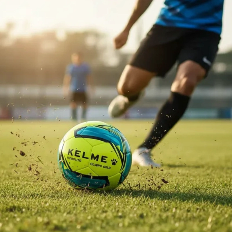 BALON FUTBOLITO KELME OLIMPO GOLD N°4 BOTE MEDIO BAJO - 7