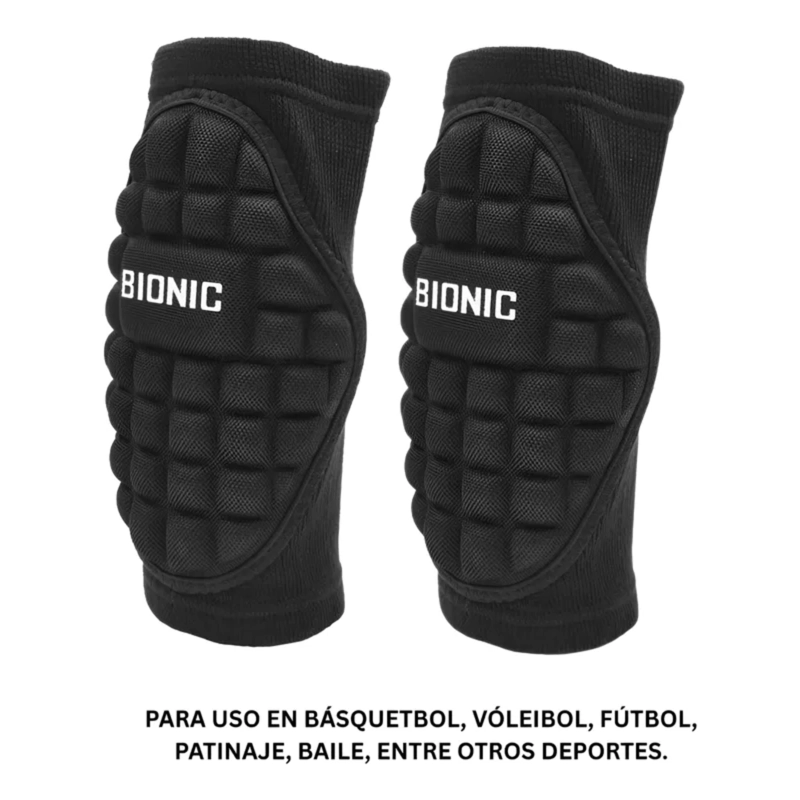 CODERAS ACOLCHADAS EVA PATINAJE VOLEIBOL FUTBOL PAR BIONIC - 2