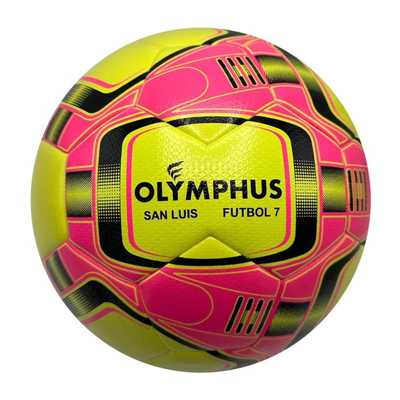 BALON FUTBOLITO FUTBOL 7 SAN LUIS N°5 OLYMPHUS BOTE MEDIO - 1