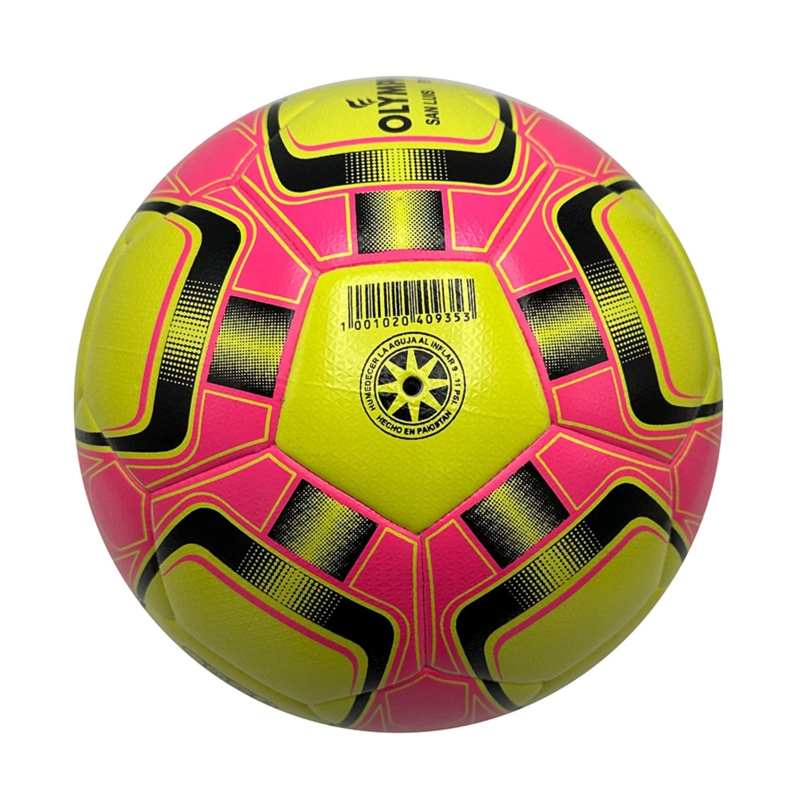 BALON FUTBOLITO FUTBOL 7 SAN LUIS N°5 OLYMPHUS BOTE MEDIO - 4