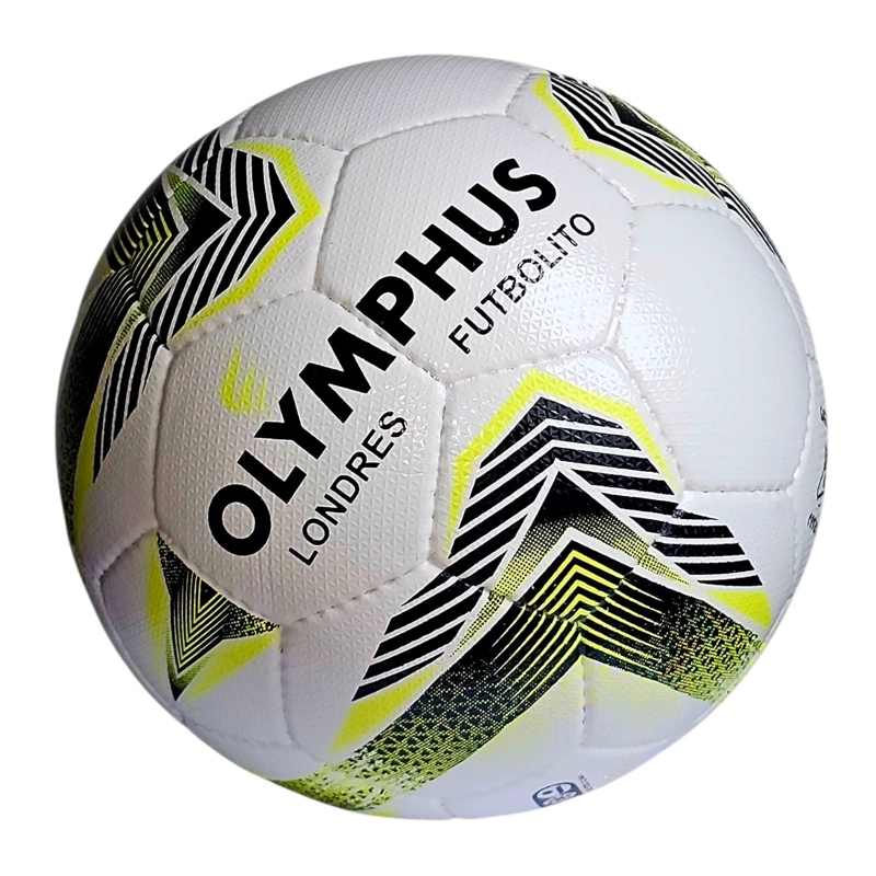 BALON BABY FUTBOL FUTBOLITO N°4 OLYMPHUS LONDRES BOTE MEDIO - 3