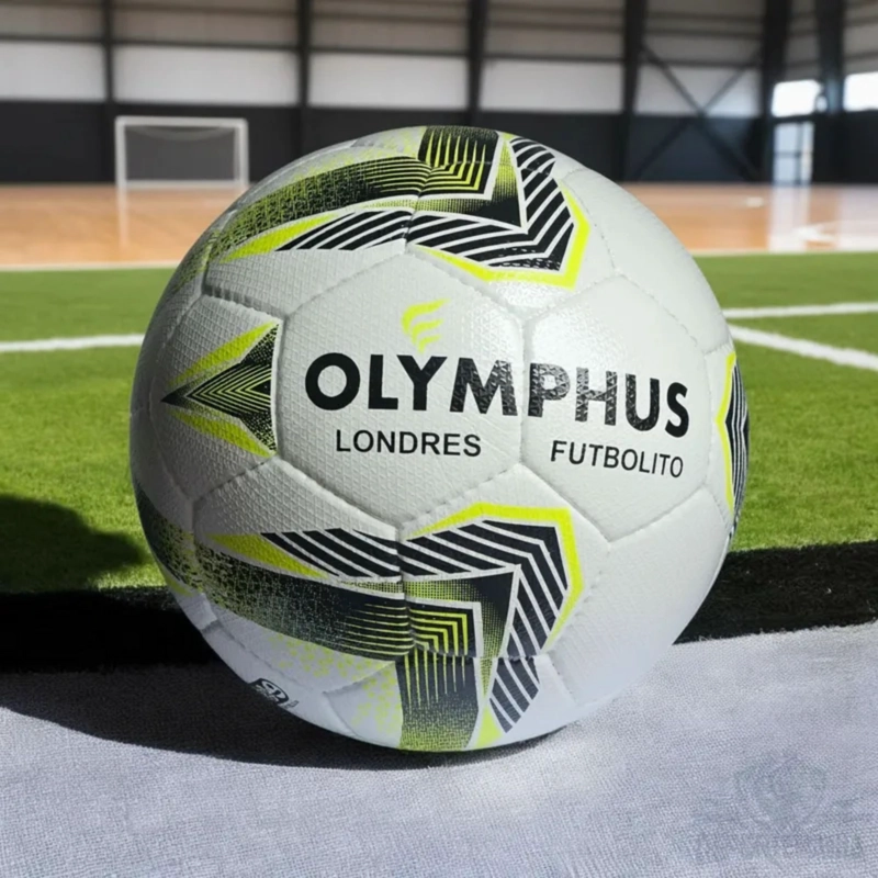 BALON BABY FUTBOL FUTBOLITO N°4 OLYMPHUS LONDRES BOTE MEDIO - 7