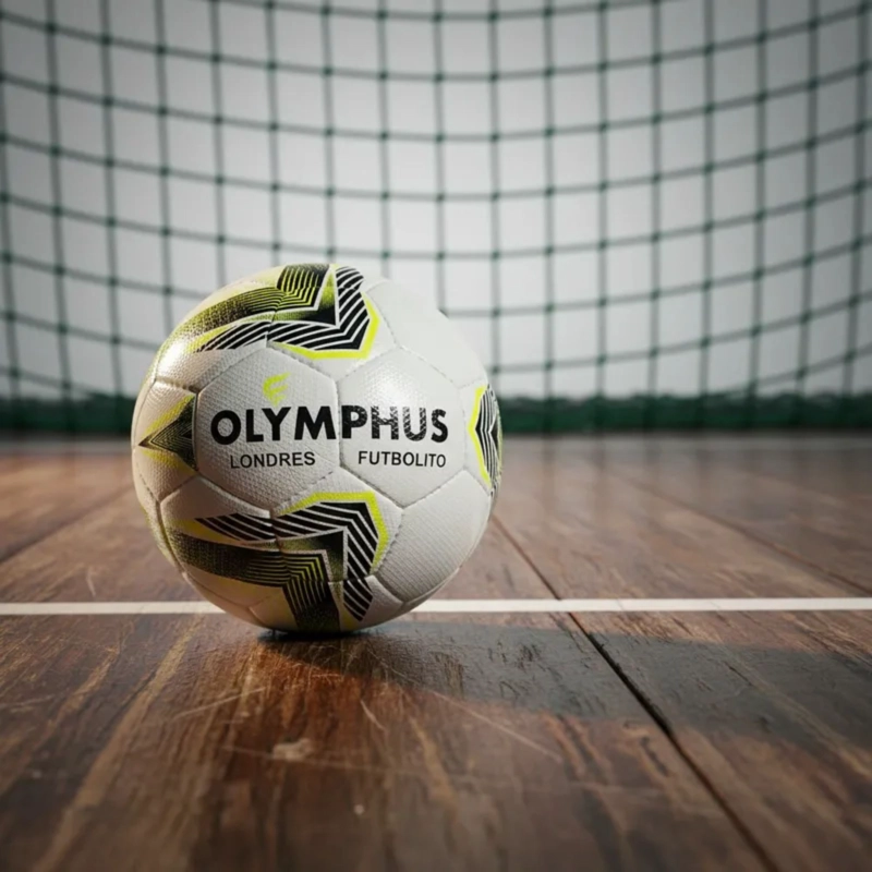 BALON BABY FUTBOL FUTBOLITO N°4 OLYMPHUS LONDRES BOTE MEDIO - 8