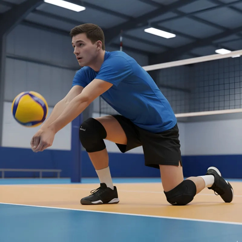 RODILLERAS VOLEIBOL PROFESIONALES OLYMPHUS PAR ACOLCHADAS - 7